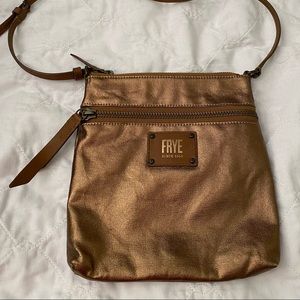 Frye Ivy Crossbody Nylon Bronze
